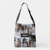 Kat Foto Collage met Monogram Crossbody Tas (Achterkant)
