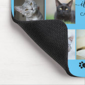 Kat Foto collage met Muismat Paw Prints (Hoek)