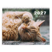 Kat Foto Collage Modern 2025 Agenda Kalender (Hoes)
