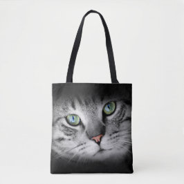 Kat Foto gepersonaliseerd Tote Bag