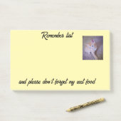 Kat Foto Herinneringslijst Post-Its Post-it® Notes (Op bureau)