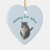 Kat Foto Ornament  (Rechts)