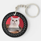Kat Foto Sleutelhanger - Persoonlijk toetsenbord (Achterkant)
