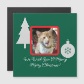 Kat Foto Tekst Aanpasbaar, Kerstmis, (Voorkant / Achterkant)