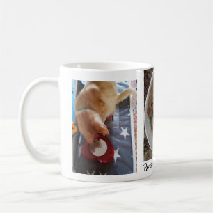 Kat Foto Tekst Aanpassen Klassieke Mok, 325 ml Koffiemok