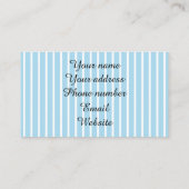 Kat Foto Visitekaartje (Achterkant)