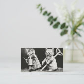 Kat  foto visitekaartje (Staand voorkant)