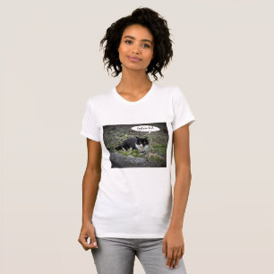 Kat Fototekst T-Shirt