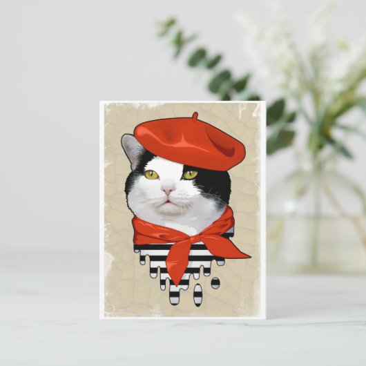 kat. Fransman Briefkaart (Staand voorkant)