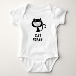 Kat Freak! Fun Baby Jersey Bodysuit