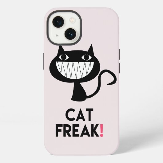 Kat Freak! Fun iPhone 6/6s Barely Er telefoontas Hoesje (Achterkant)