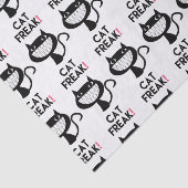 Kat Freak! Fun Tissue Paper Tissuepapier (Detail)