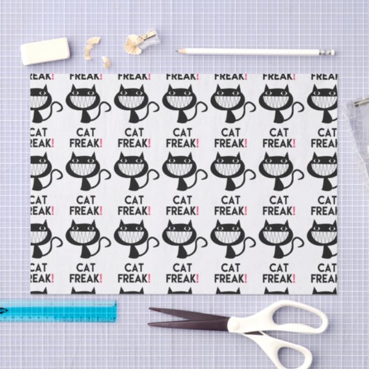 Kat Freak! Fun Tissue Paper Tissuepapier (Craft)