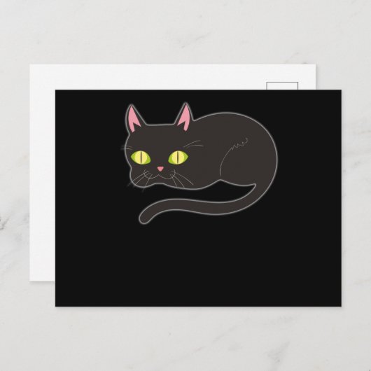 Kat Funny Design Cats Cute Paw Pet Animal Cft Briefkaart (Voorkant / Achterkant)