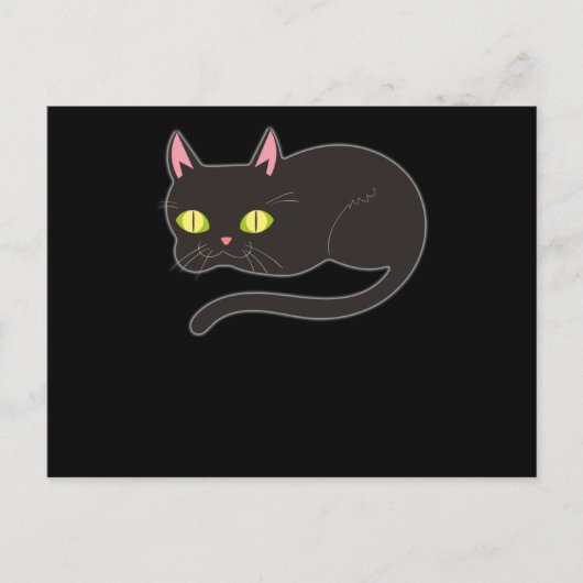 Kat Funny Design Cats Cute Paw Pet Animal Cft Briefkaart (Voorkant)