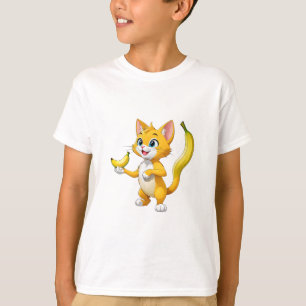 "Kat gaat bananen" T-shirt