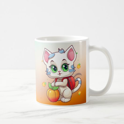 Kat gaat naar school-85241 koffiemok (Rechts)