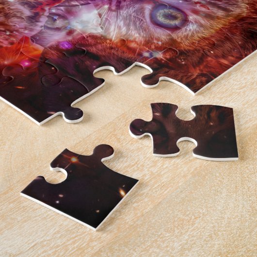 Kat Galaxy Legpuzzel (Zijkant)