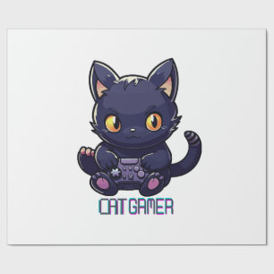 Kat Gamer Cadeaupapier