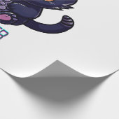 Kat Gamer Cadeaupapier (Hoek)