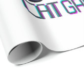 Kat Gamer Cadeaupapier (Rol Hoek)