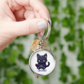 Kat Gamer Sleutelhanger (Hand)