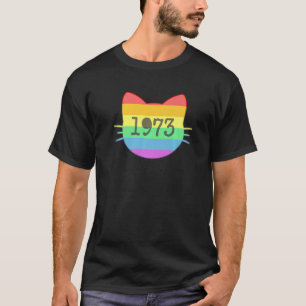 Kat geboren in 1973 49 jaar oud op geboortedag t-shirt