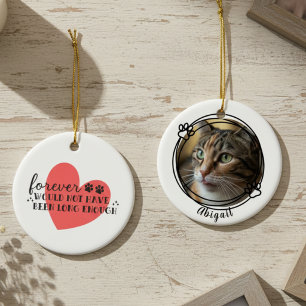 Kat Gedenkteken – Hartelijk Aandenken aan Huisdier Keramisch Ornament