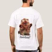 Kat, geen Zombie. T-shirt (Achterkant)