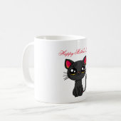 Kat Gelukkige Moederdag Koffiemok (Voorkant links)