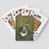 Kat Gentleman Speelkaarten (Achterkant)