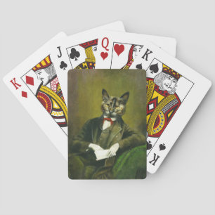 Kat Gentleman Speelkaarten