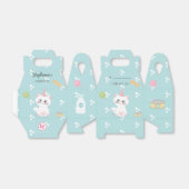 Kat Gesponnen op dag van geboorte Bedankdoosjes (Uitgevouwen)