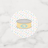 Kat Gesponnen op dag van geboorte Confetti (Kleine voorkant)