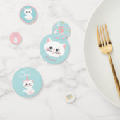 Kat Gesponnen op dag van geboorte Confetti (Groep)