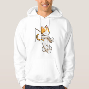 Kat Gevist met Geviste staaf Hoodie