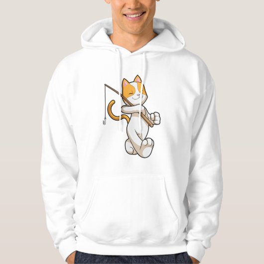 Kat Gevist met Geviste staaf Hoodie (Voorkant)