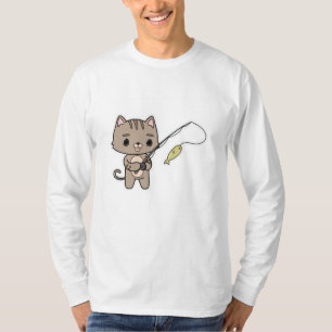 Kat Gevist met Geviste staaf T-shirt
