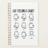Kat Gevoelens Grafiek Planner (Voorkant)
