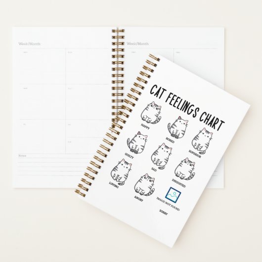 Kat Gevoelens Grafiek Planner (Display)