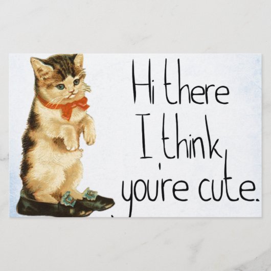 Kat Gezegde Briefpapier (Voorkant)