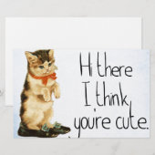 Kat Gezegde Briefpapier (Voorkant / Achterkant)