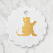 Kat Gezegde Hallo Bedankjes Labels (Voorkant)