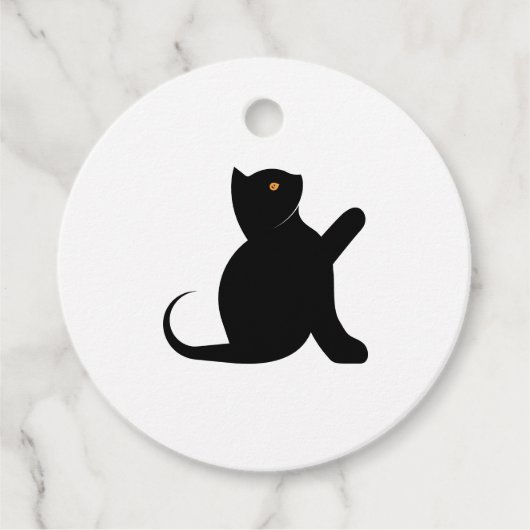 Kat Gezegde Hallo Bedankjes Labels (Voorkant)