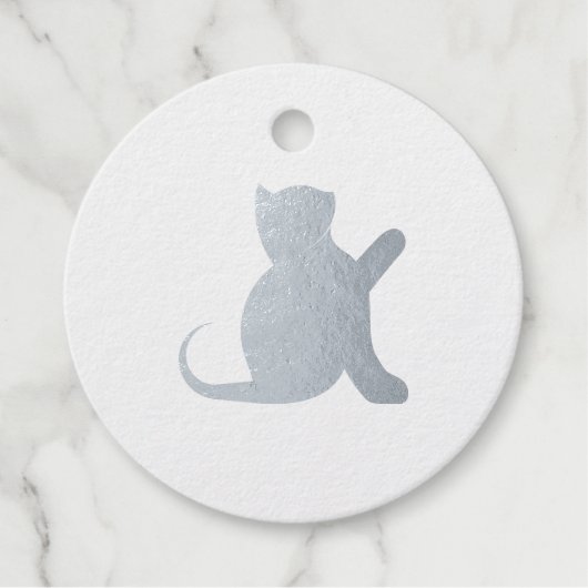 Kat Gezegde Hallo Bedankjes Labels (Voorkant)