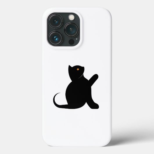 Kat Gezegde Hallo Case-Mate iPhone Case (Achterkant)