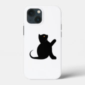 Kat Gezegde Hallo Case-Mate iPhone Case (Achterkant)