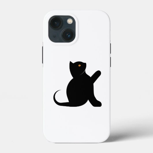 Kat Gezegde Hallo Case-Mate iPhone Case (Achterkant)