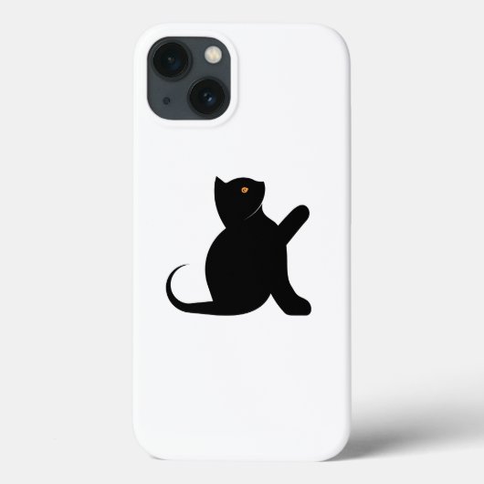 Kat Gezegde Hallo Case-Mate iPhone Case (Achterkant)
