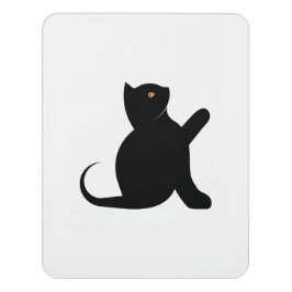 Kat Gezegde Hallo Deurbordjes